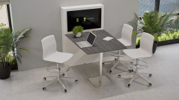 8 Person Workstation with Storage and Power