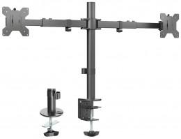 Telescoping Dual Monitor Arm