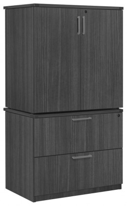 Lateral File Cabinet with Storage