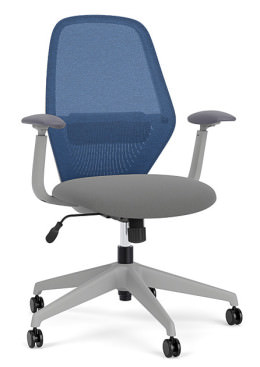 Mesh Back Office Chair with Lumbar Support - Rise Series