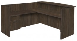 L Shaped Office Reception Desk