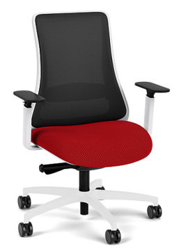 Mesh Back Office Chair with Lumbar Support - Genie Series