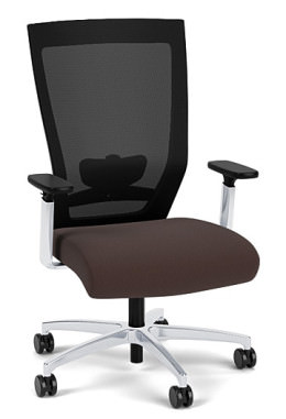 Mesh Back Office Chair with Lumbar Support - Run II Series