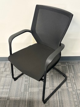 Mesh Back Guest Chair with Arms