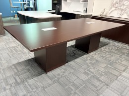 Cube Base Conference Table with Power
