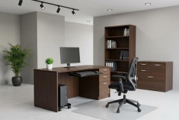 Office Desk with Storage