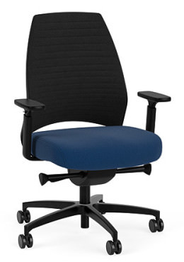 Mid Back Office Chair with Lumbar Support - 4U Series
