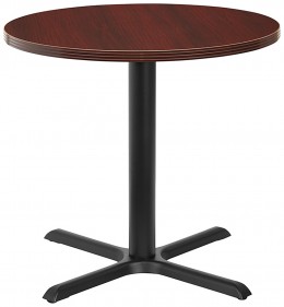 Round Table with Metal Base