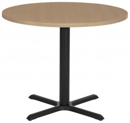 Round Table with Metal Base