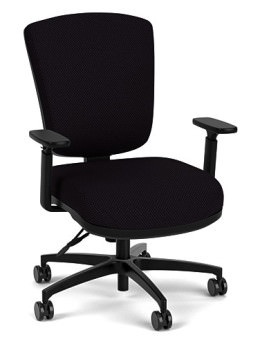 Mid Back Office Chair with Arms - Brisbane Series