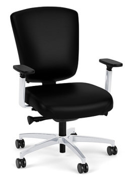 Heavy Duty Office Chair with Lumbar Support - Brisbane HD Series