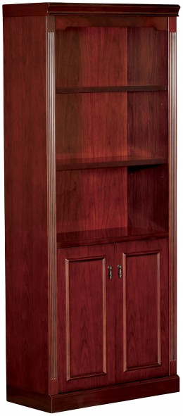 Storage Cabinet with Bookshelf