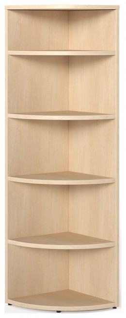 Curved Corner Bookcase
