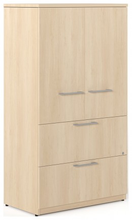 Storage Cabinet with Lateral File Drawers