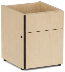 2 Drawer Hanging Pedestal for Groupe Lacasse Desks
