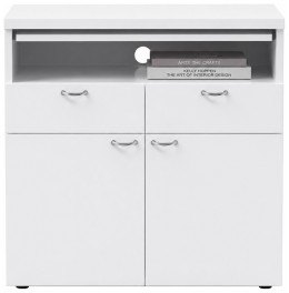 Storage Cabinet with Lateral File Drawers
