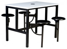 Flip Top Training Tables with Lectern and Whiteboard