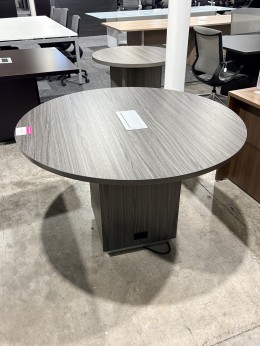 Round Meeting Table with Power