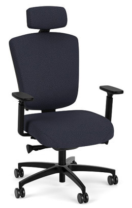 Ergonomic Heavy Duty Chair with Lumbar Support - Brisbane HD Series