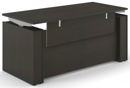 Sit Stand Desk with Modesty Panel