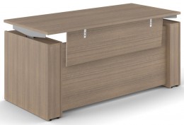 Sit Stand Desk with Modesty Panel