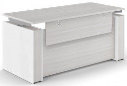 Sit Stand Desk with Modesty Panel