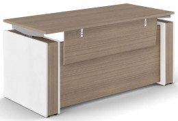Sit Stand Desk with Modesty Panel