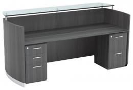 Reception Desk with Drawers