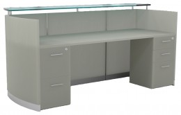 Reception Desk with Drawers