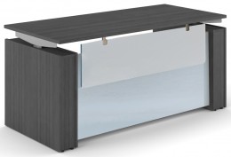 Sit Stand Desk with Modesty Panel
