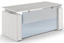 Sit Stand Desk with Modesty Panel