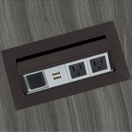 Grommet Power Outlet for Safco Conference Tables