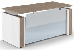 Standing Desk with Modesty Panel