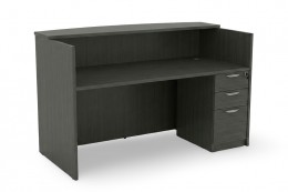 Contemporary Reception Desk with Drawers