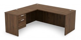 L Shaped Desk with Drawers