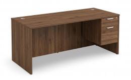 Rectangular Desk with Drawers