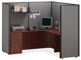 L Shaped Cubicle Desk - PL