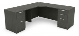 L-Shaped Credenza Desk