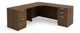 L-Shaped Credenza Desk