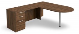 L-Shaped Peninsula Desk