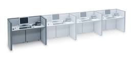 Call Center Telemarketing Cubicles - SpaceMax Series