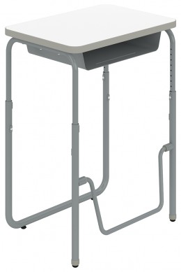 Student Desk with Storage and Dry Erase Top