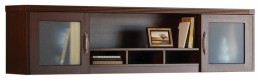 Wall Mounted Hutch with Glass Doors
