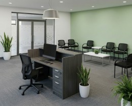Reception Desk with Drawers