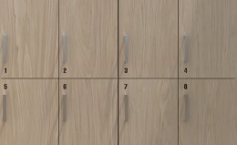 Locker Number Stickers Set of 50