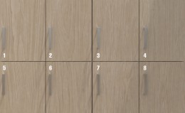 Locker Number Stickers Set of 50