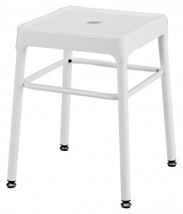 Small Backless Metal Stool