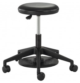 Lab Stool with Wheels