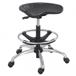 Rolling Backless Stool