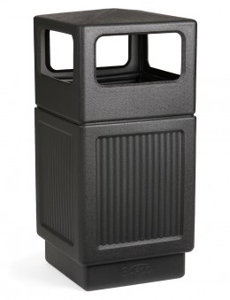 Outdoor Trash Can with Lid